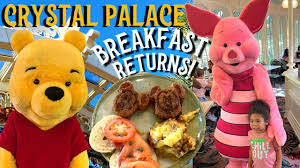 crystal palace character breakfast is