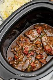 Cube Steak With Gravy In Slow Cooker gambar png