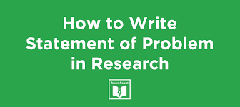 The design of the study is determined before it qualitative research is explanatory and is used when the researcher has no idea what to expect. How To Write Statement Of A Problem In Research Research Prospect