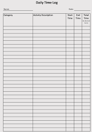 Time Tracking Spreadsheet New Project Excel Template
