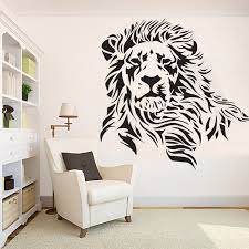Lion Wall Decals Lion Head Face Wall