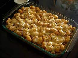 Meatless Tater Tot Casserole No Meat gambar png