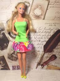 barbie doll made in msia 1966 body