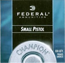 Federal Small Pistol Primers 100 1000 Box