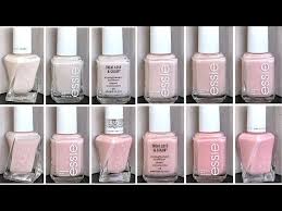 essie sheer shades non streaky live