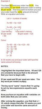 writing equations word problems math