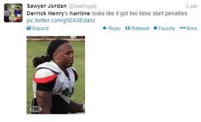The barber ruined my hair. Twitter Roasts College Football Player Over Receding Hairline