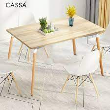 Cassa Eames White Brown Stylish Dining