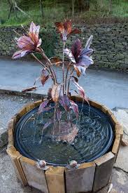 Water Lily Water Fountain Feature