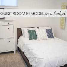 simple guest room on a budget effie row