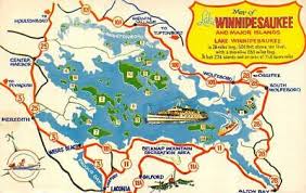 Lake Winnipesaukee New Hampshire Nautical Chart Boat Nh