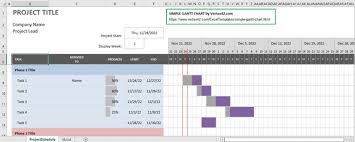 project management templates for excel