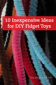 inexpensive ideas for diy fidget toys
