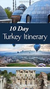 turkey itinerary istanbul cappadocia