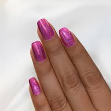 fuchsia pink ultra holo nail polish