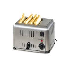 4 slice electric bread toaster 2kw ss