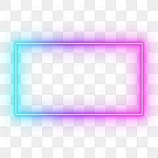 neon frame png transpa images free