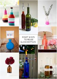 8 ways to reuse glass bottles the