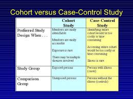    Nested Case Control and Case  Cohort Studies In a case control study