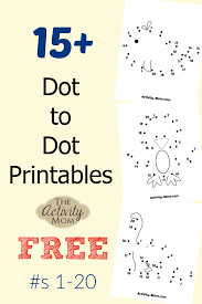 Joining the dots takes patience and care, which naturally enhances concentration. Dot To Dot Worksheets Numbers 1 To 20 Free Printable Laptrinhx News