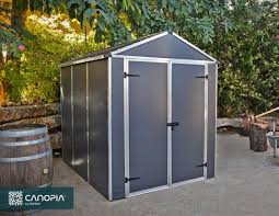 Rubicon 6 X 8 Plastic Shed With Floor