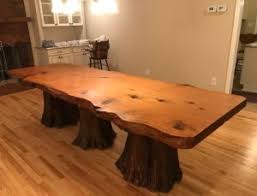 Tables are perhaps 3 feet apart, not the recommended 6 feet. Rustic Bases 2 Redwood Burl Inc Tree Trunk Table Bases Stumps