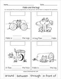 preposition printables for pres