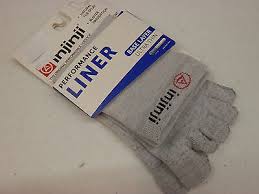 Injinji Toe Socks Liner Base Layer Ultra Thin Cool Max Crew