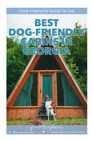 dog friendly cabins in georgia to