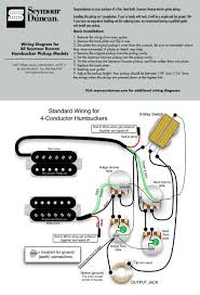 Well known models include the jb, 59, blackout and full shred series. Wiring Instructions Seymour Duncan