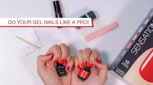 how to do your gel nail polish like a