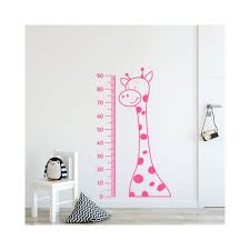 Baby Growth Height Chart Giraffe Shape