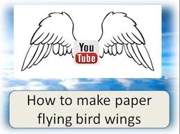 How To Make Nice Beautiful And Attractive Bird Wings With Paper