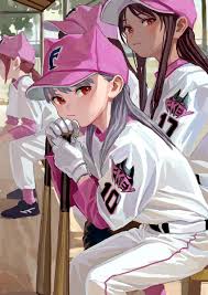 The story is set in a world that girls baseball has become a major sport in japan. Baseball Girls Twodeeart