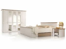 Bodenbeläge für ein schlafzimmer sind unter anderem teppichboden. Schlafzimmer Komplett Modern Komplettes Schlafzimmer Pinie Weiss Dekor Lucy Ebay