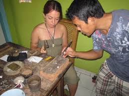 silver jewellery making in ubud bali