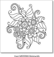 Read reviews from world's largest community for readers. Hand Drawn Abstract Henna Mehndi Flower Ornament Art Print Barewalls Posters Prints Bwc34933965