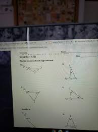 Some of the worksheets for this concept are measuring angles, reading protractor level 1 s1, find the measure of each angle to the, abc def acute obtuse a d c, grade 4 geometry work, abc def acute obtuse right, angles and. Solved A Worksheet 4 38 Pdf Go X X Moon S Playlist 11 4 Chegg Com