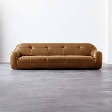 brace leather sofa reviews cb2