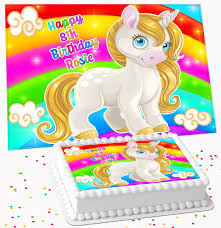 unicorn birthday party personalised
