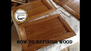 refinish wood furniture