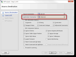 database diff enhancements in oracle