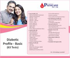 diabetic profile basic dr khanna s