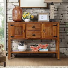 Sideboard Console Table With 2 Drawers