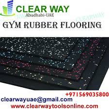 gym rubber flooring tiles and rolls in