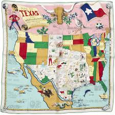 map of texas and loyal colonies rare
