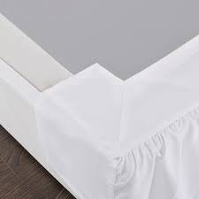 Ruffled Wraparound Bed Skirt