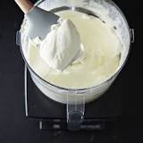 Can you whip double cream in a food processor?