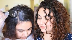 coloring my curly hair in india you