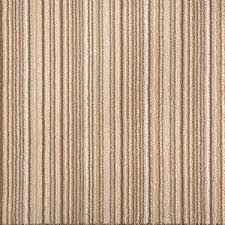 brown and cream thin stripe rug